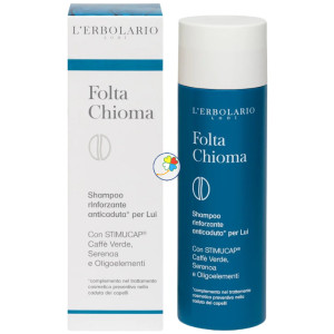 ABUNDANTE CABELLO CHAMPÚ ANTICAÍDA PARA ÉL 200ML L`ERBOLARIO